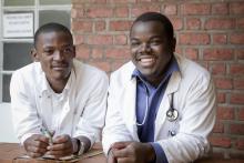 © 2012 Jessica Scranton/SHOPS Project. Description - Two doctors from a private hospital in Malawi
